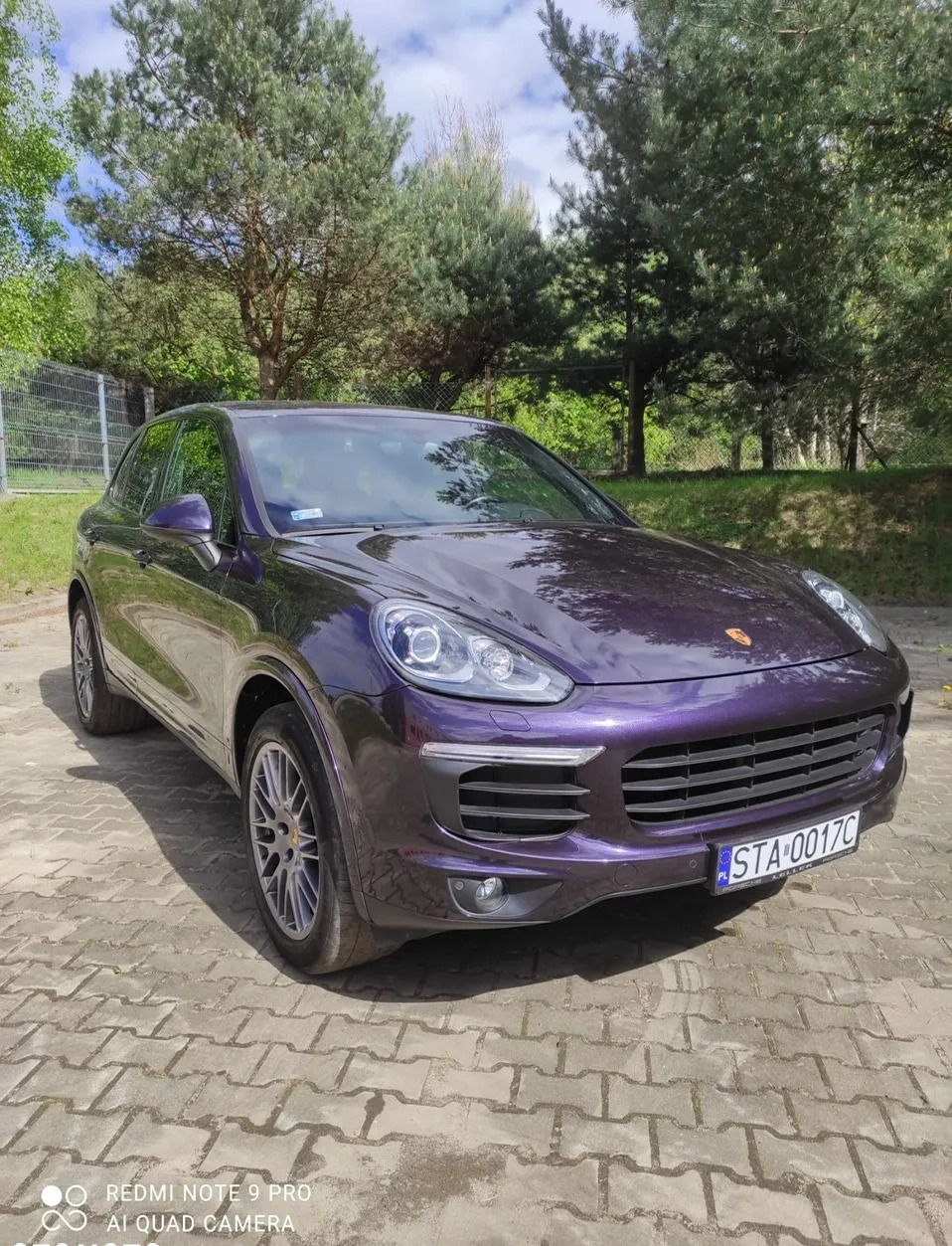 Porsche Cayenne cena 165000 przebieg: 88000, rok produkcji 2017 z Poznań małe 277